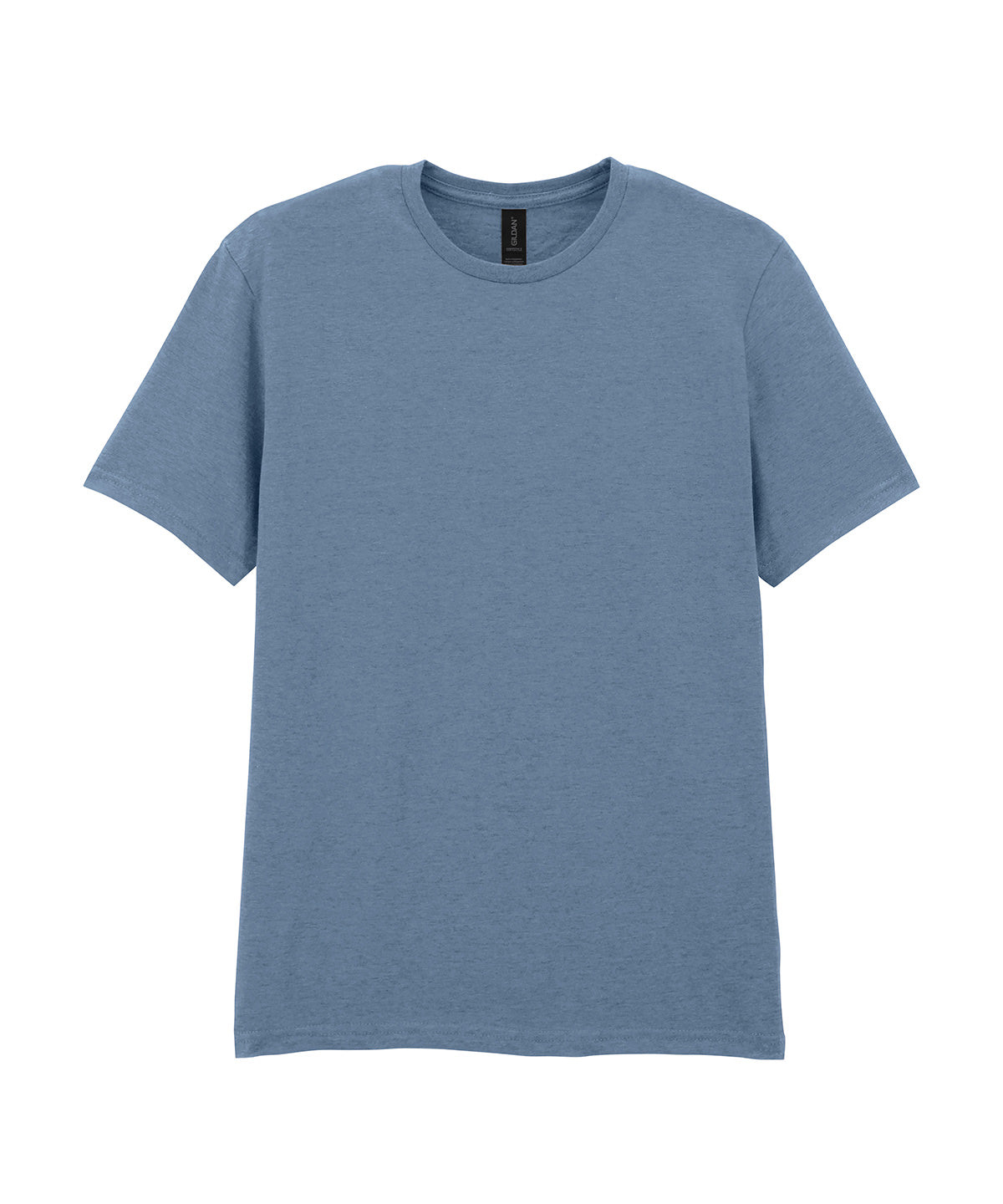 Softstyle™ Adult Ringspun T-Shirt in Stone Blue, front view