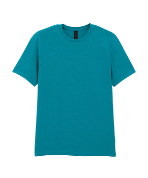 Softstyle™ Adult Ringspun T-Shirt in Tropical Blue, front view