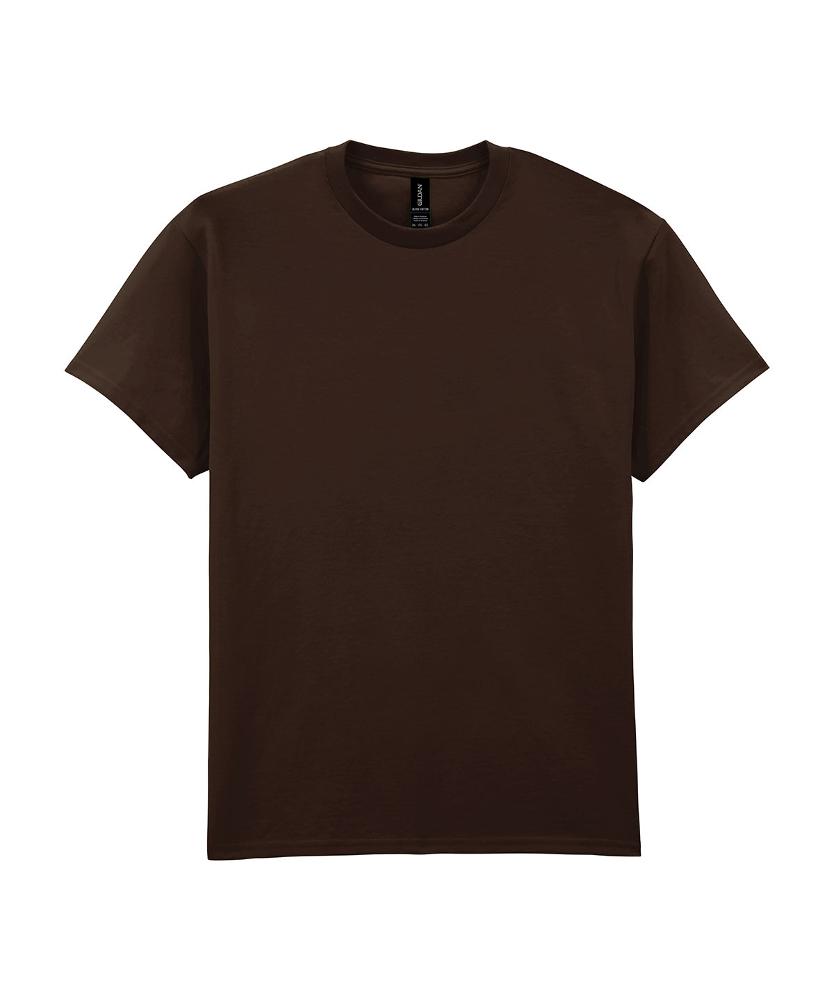 Ultra Cotton™ Adult T-Shirt in Dark Chocolate, front view