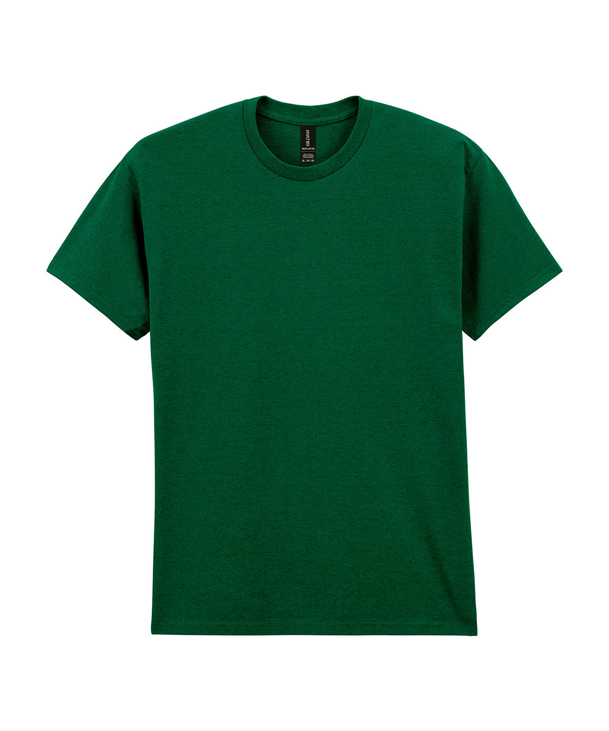 Heavy Cotton™ Adult T-Shirt in Fan Dark Green, front view