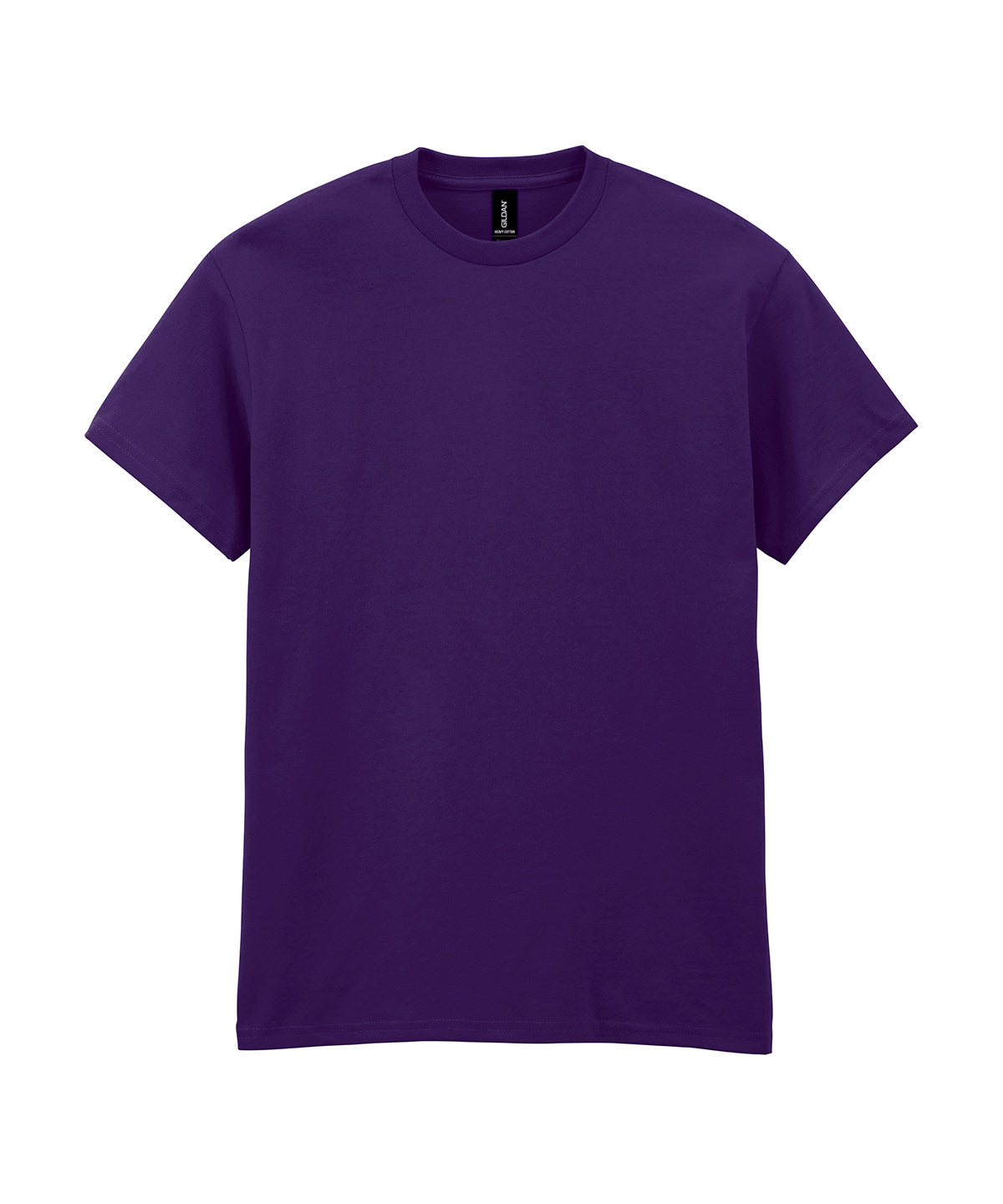Heavy Cotton™ Adult T-Shirt in Fan Dark Purple, front view