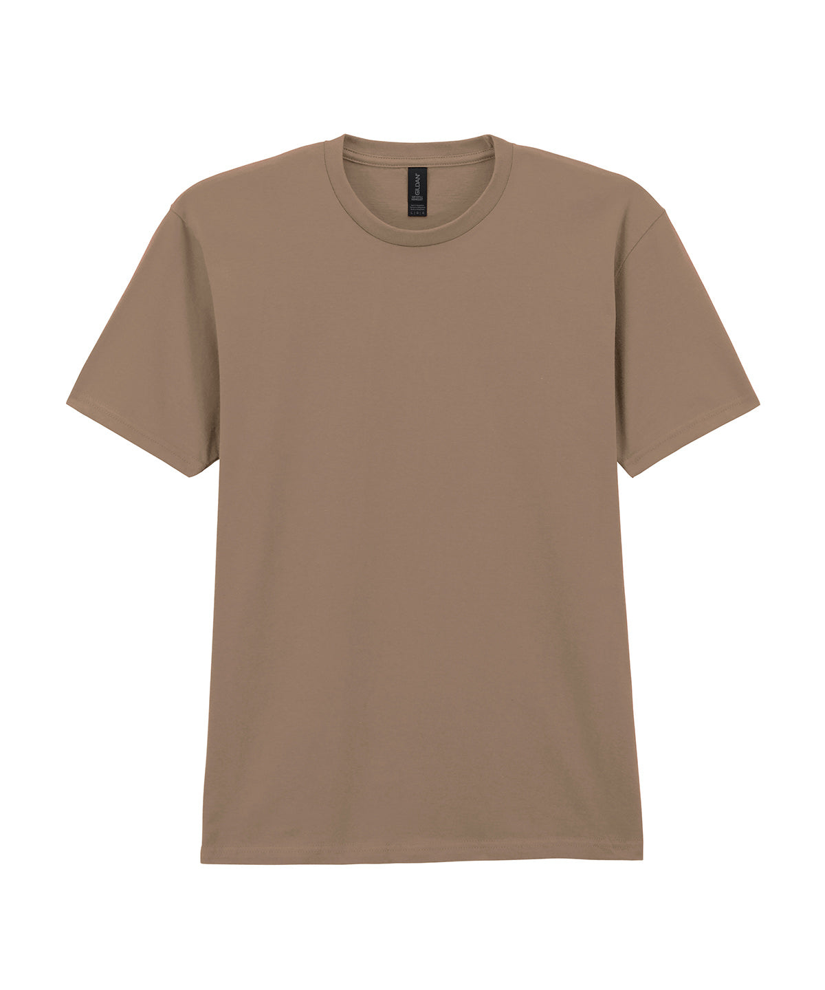 Softstyle™ Midweight Adult T-Shirt in Brown Savana, front view