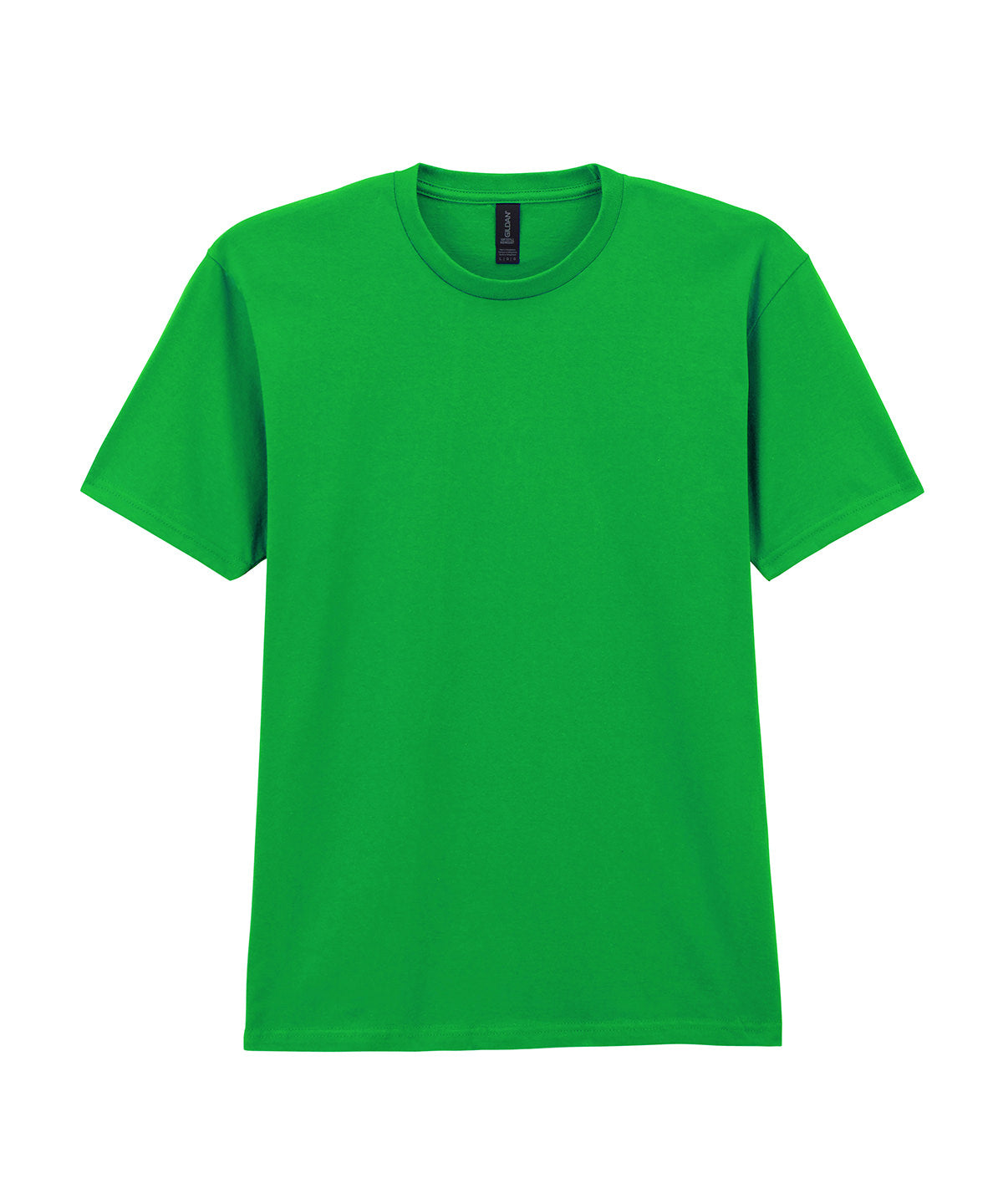 Softstyle™ Midweight Adult T-Shirt in Irish Green, front view