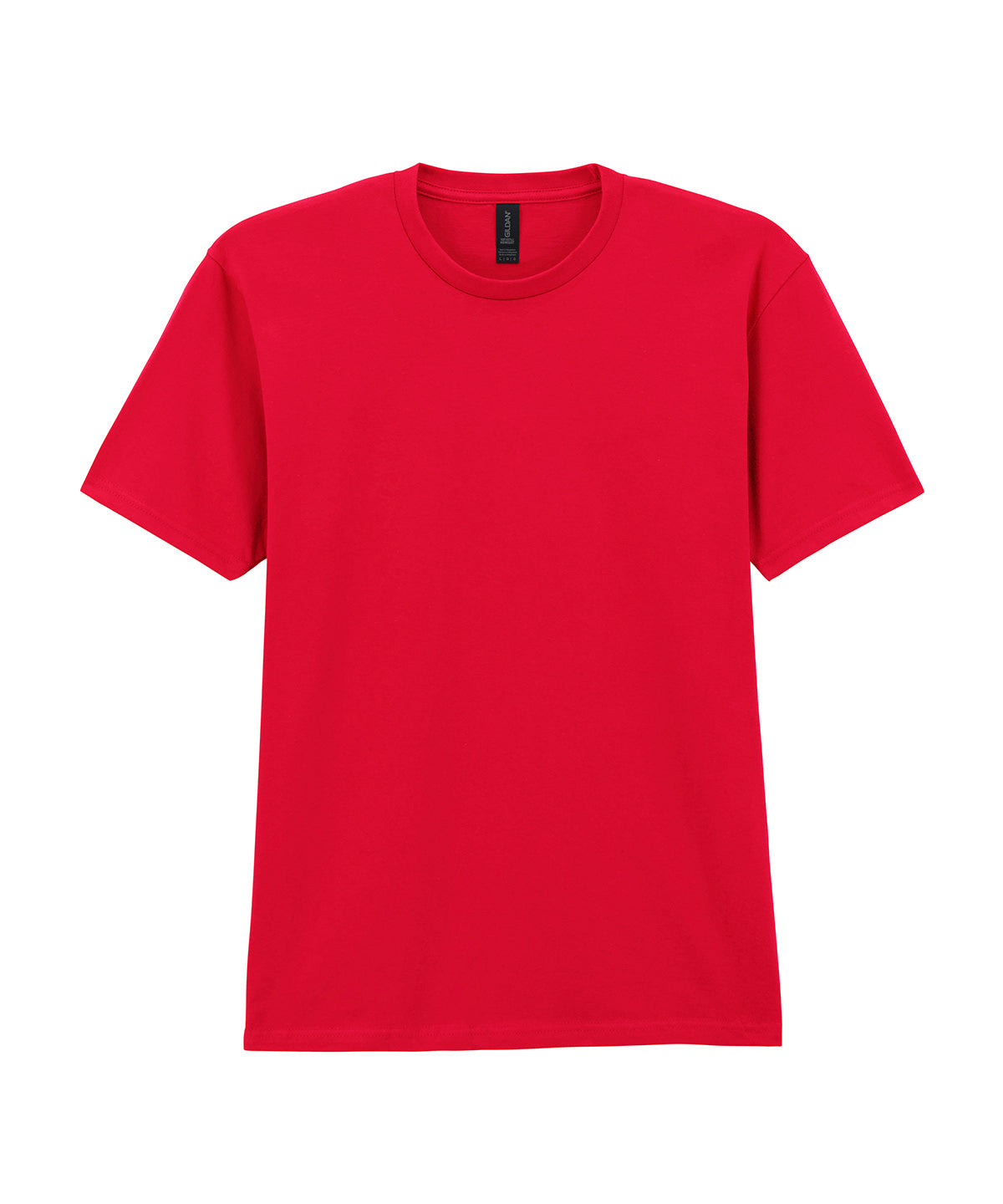 Softstyle™ Midweight Adult T-Shirt in Red, front view