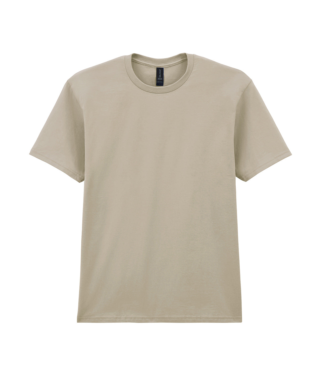 Softstyle™ Midweight Adult T-Shirt in Sand, front view