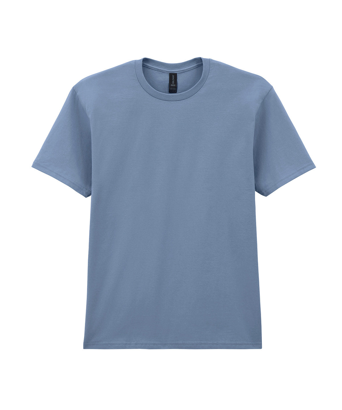 Softstyle™ Midweight Adult T-Shirt in Stone Blue, front view