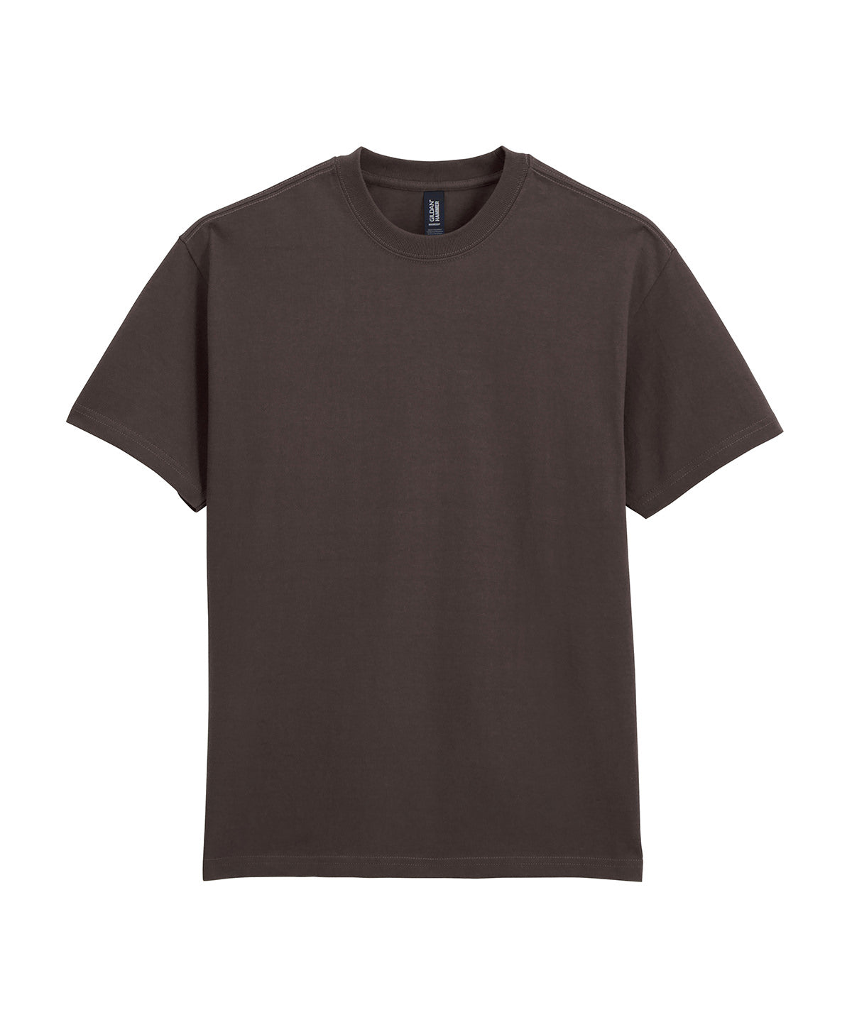 Hammer® Maxweight Adult T-Shirt in Dark Chocolate, front view
