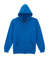 Heavy Blend™ Full-Zip Hooded Sweatshirt in Royal, front view