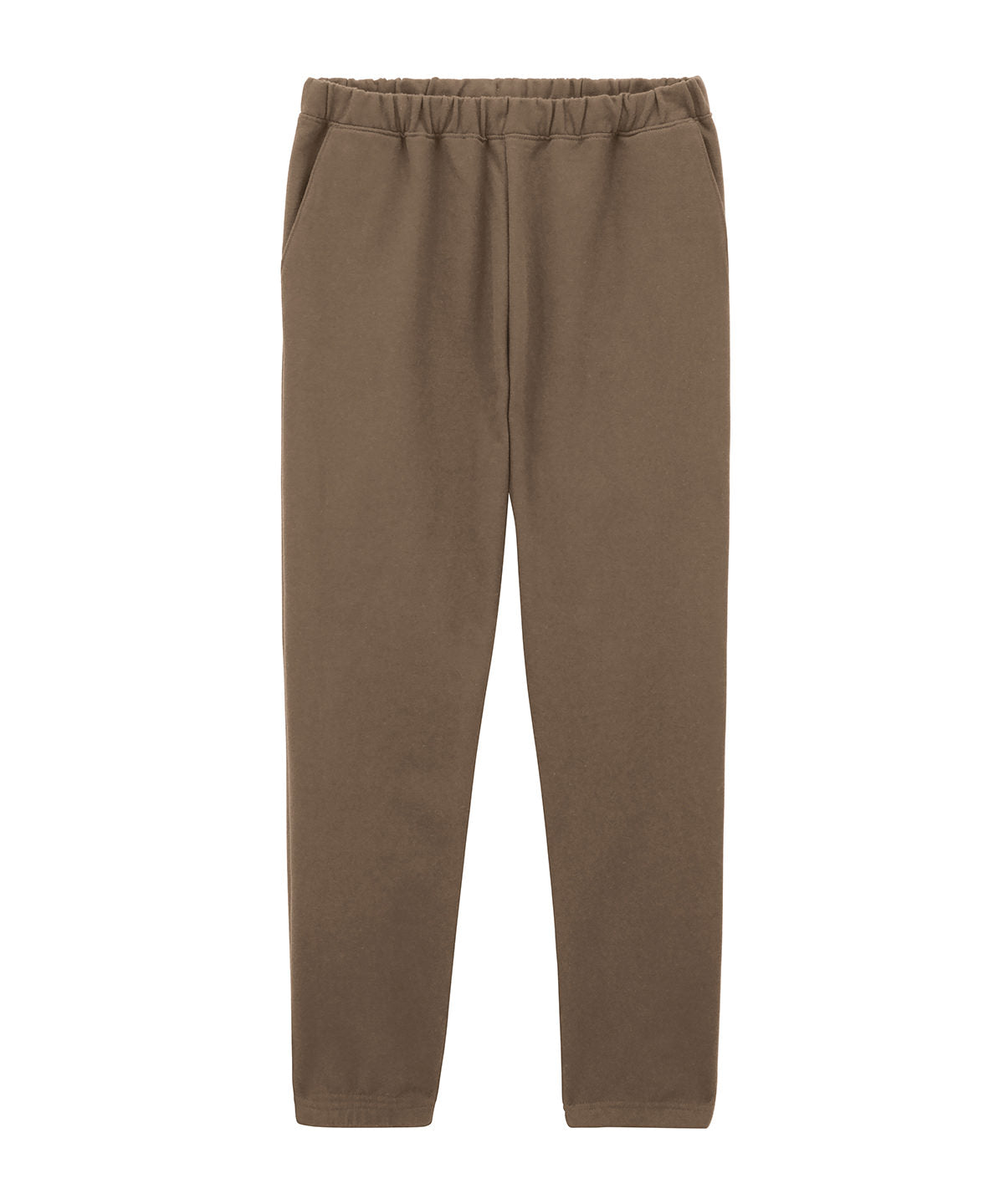 Softstyle™ Midweight Adult Pocket Sweatpants in Brown Savana, front view