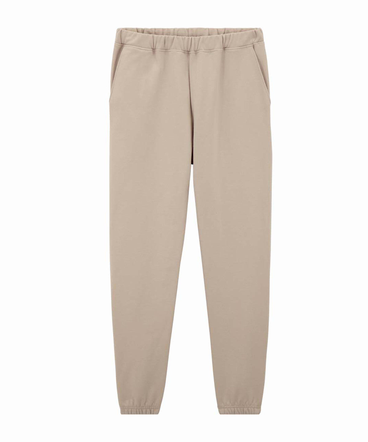 Softstyle™ Midweight Adult Pocket Sweatpants in Sand, front view