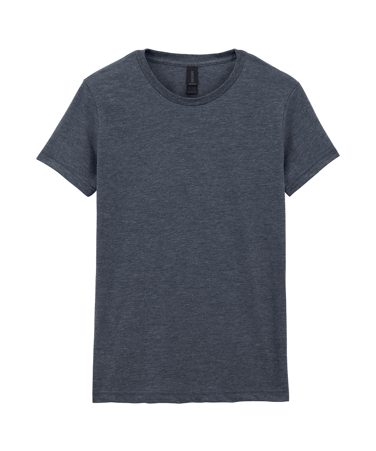 Softstyle™ Women's Ringspun T-Shirt in Dark Heather, front view