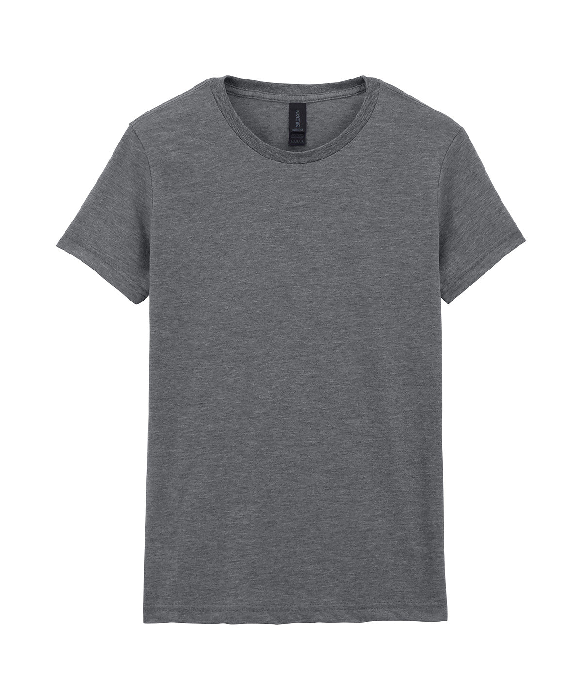 Softstyle™ Women's Ringspun T-Shirt in Graphite Heather, front view