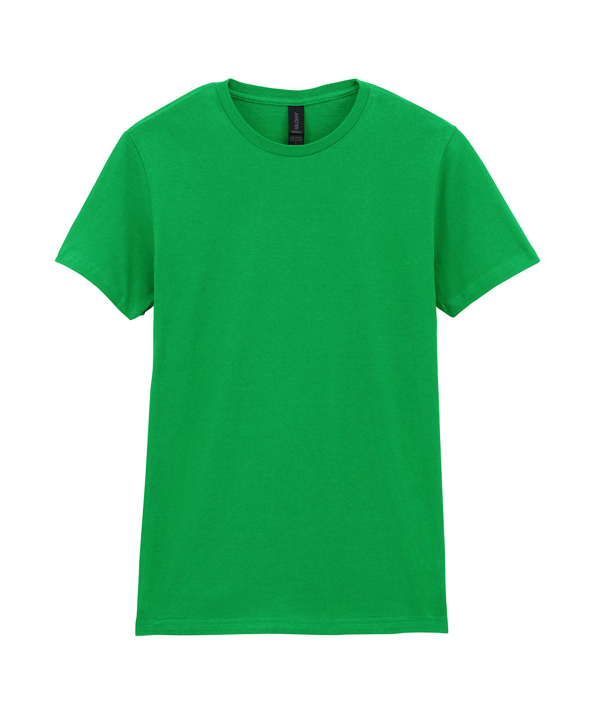 Softstyle™ Women's Ringspun T-Shirt in Irish Green, front view