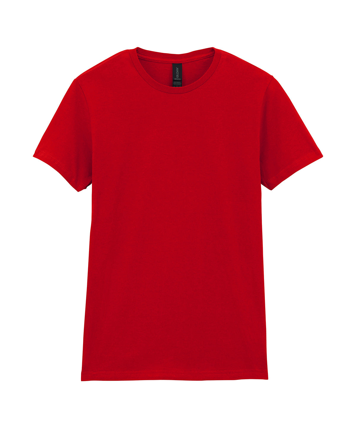Softstyle™ Women's Ringspun T-Shirt in Red, front view