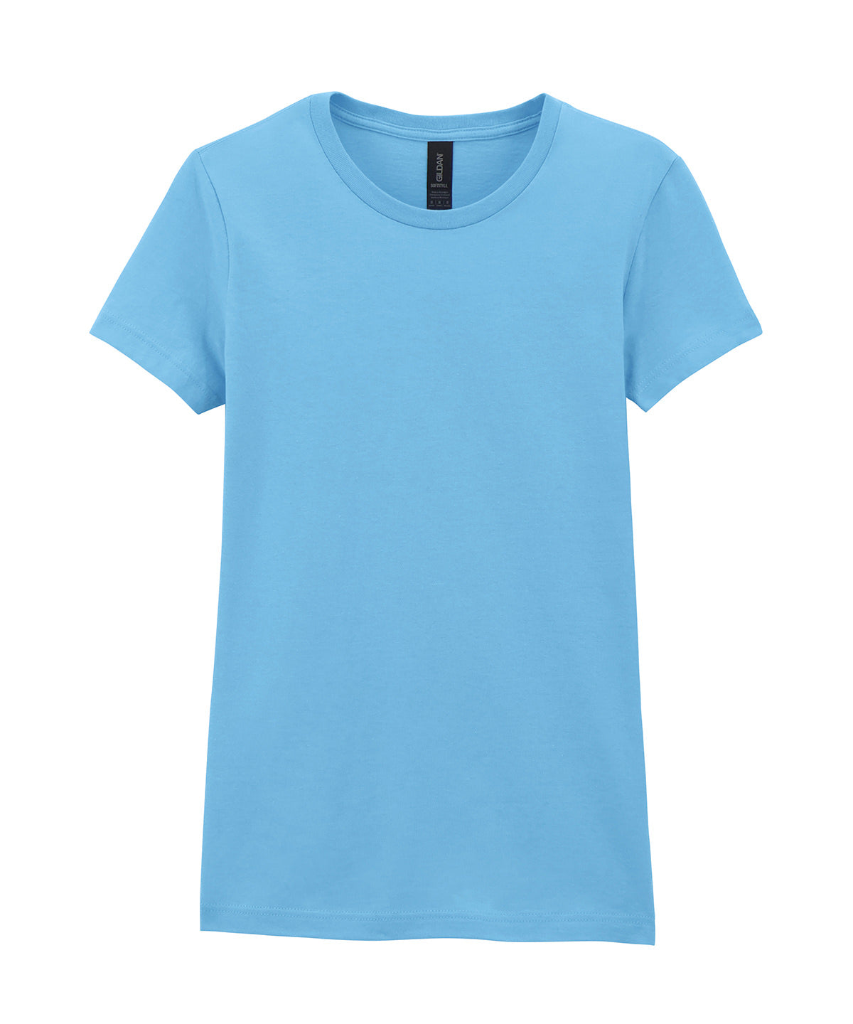 Softstyle™ Women's Ringspun T-Shirt in Sky, front view
