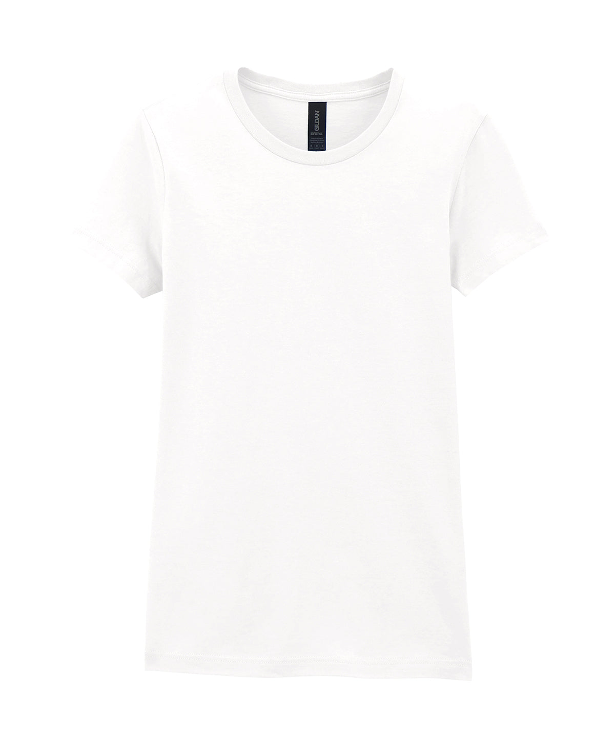 Softstyle™ Women's Ringspun T-Shirt in White, front view