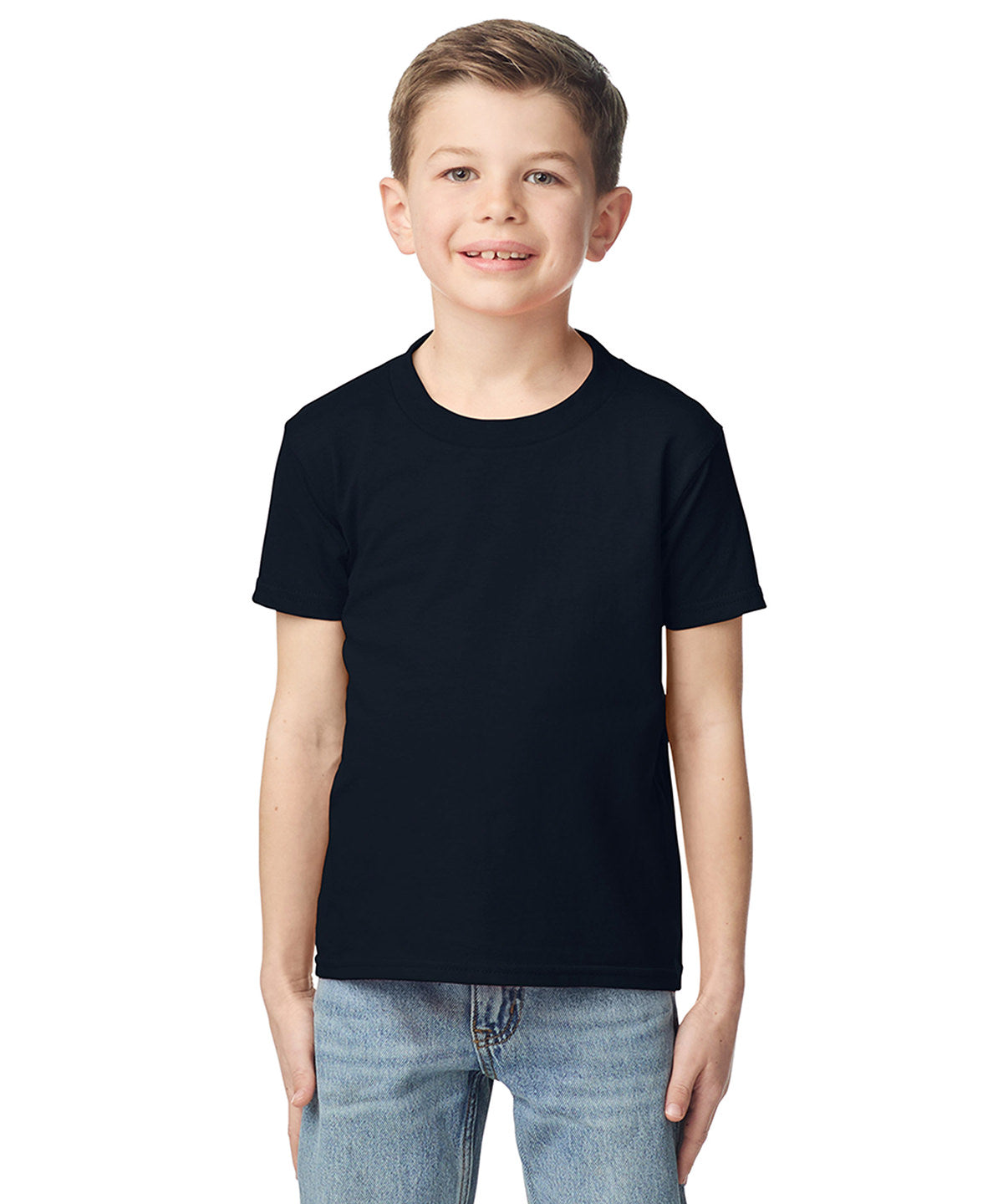 Lifestyle photo of the Softstyle™ Midweight Youth T-Shirt