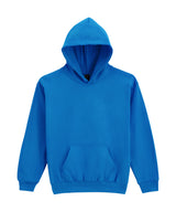 Softstyle™ Midweight Fleece Youth Hoodie in Royal, front view