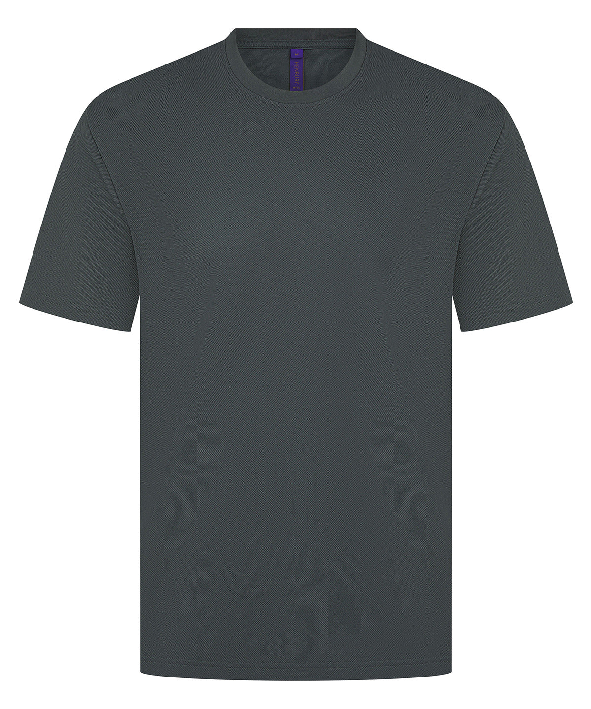 Coolplus® Wicking T-Shirt in Charcoal, front view