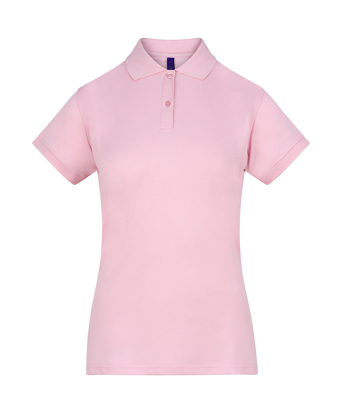 Women's Coolplus® Polo Shirt in Baby Pink, front view