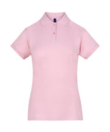 Women's Coolplus® Polo Shirt in Baby Pink, front view