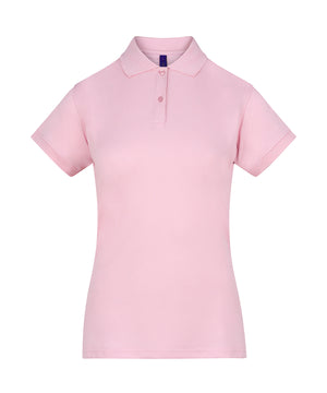 Women's Coolplus® Polo Shirt in Baby Pink, front view