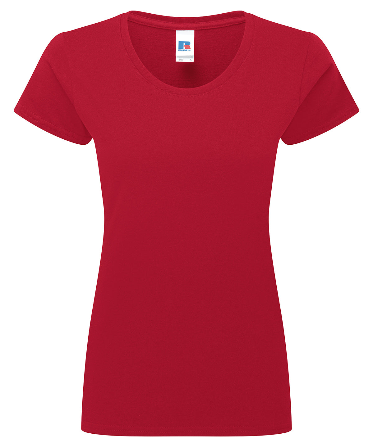 Women’s Authentic Classic T-Shirt in Classic Red, front view