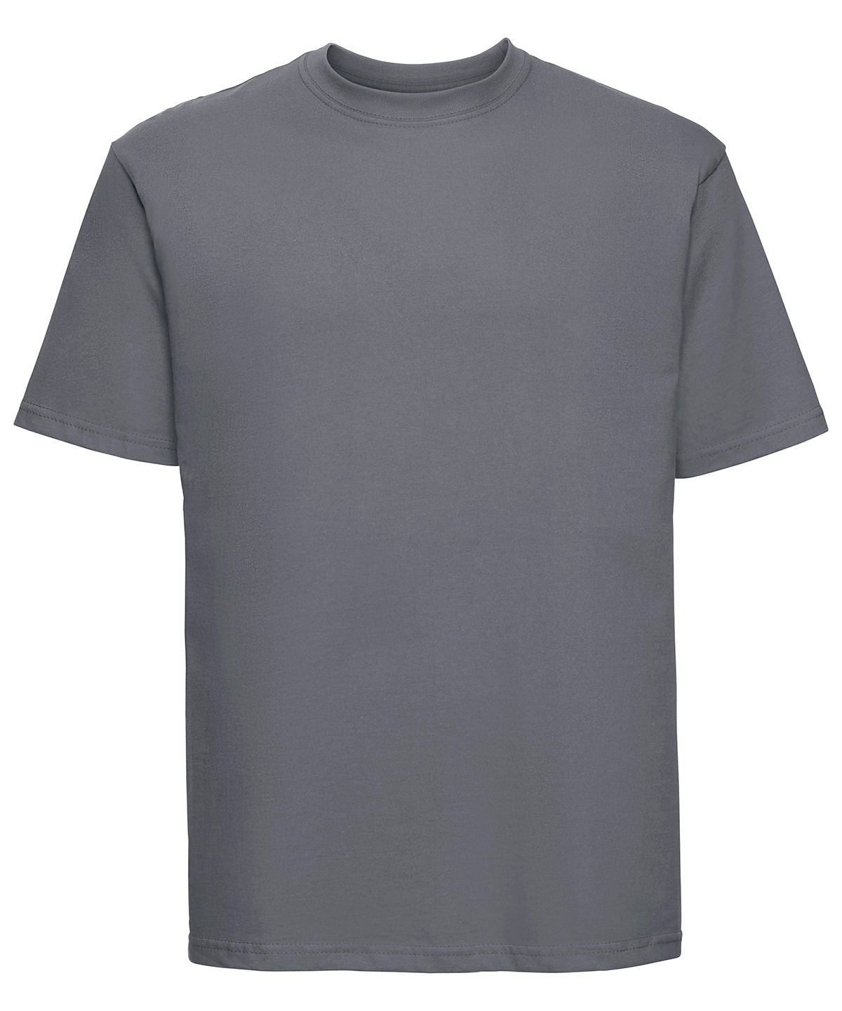 Classic Heavyweight Ringspun T-Shirt in Convoy Grey, front view