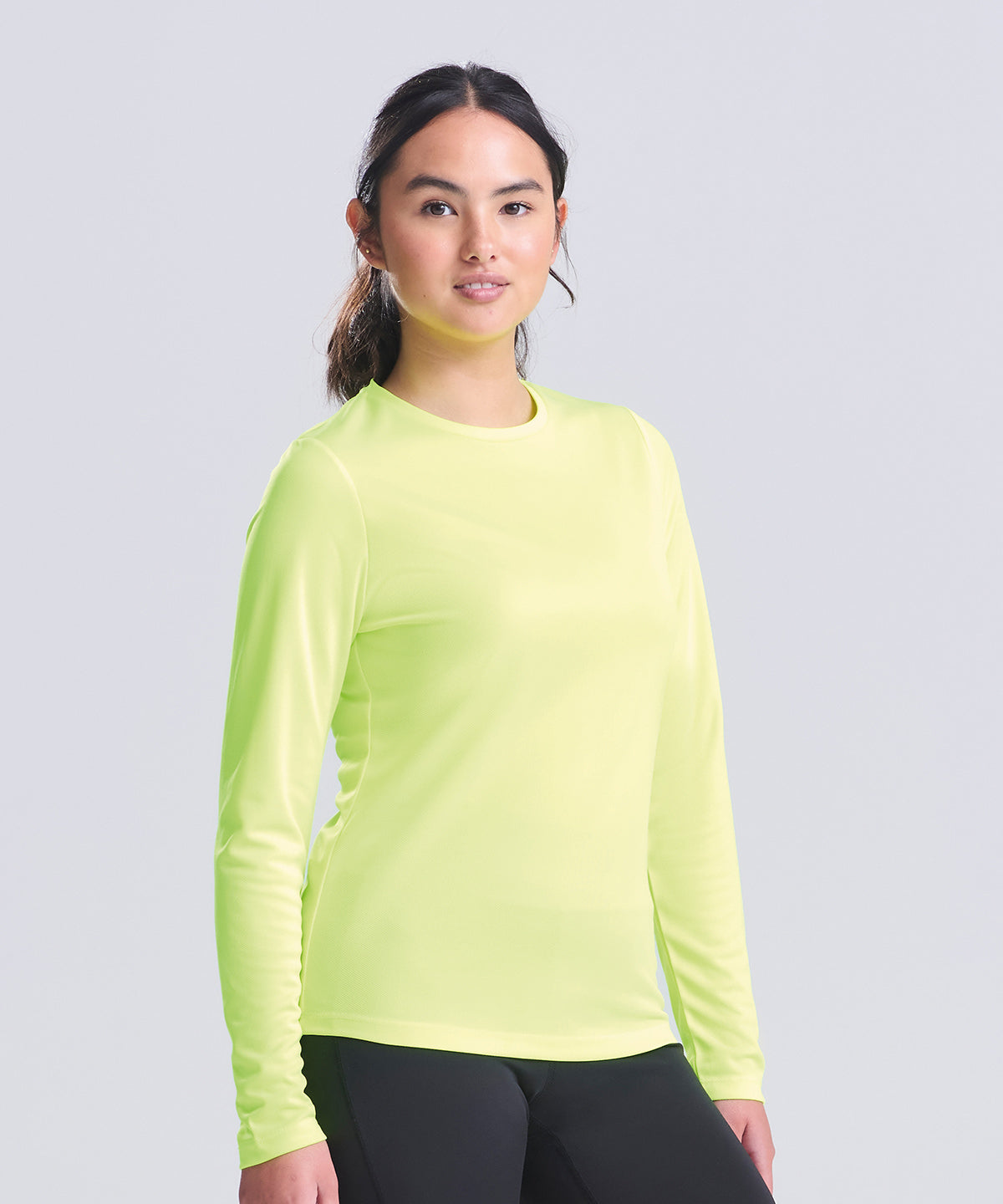Lifestyle photo of the Women's Long Sleeve Cool T