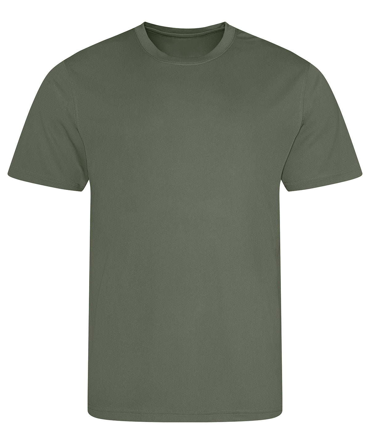 Kids Cool T in Earthy Green, front view