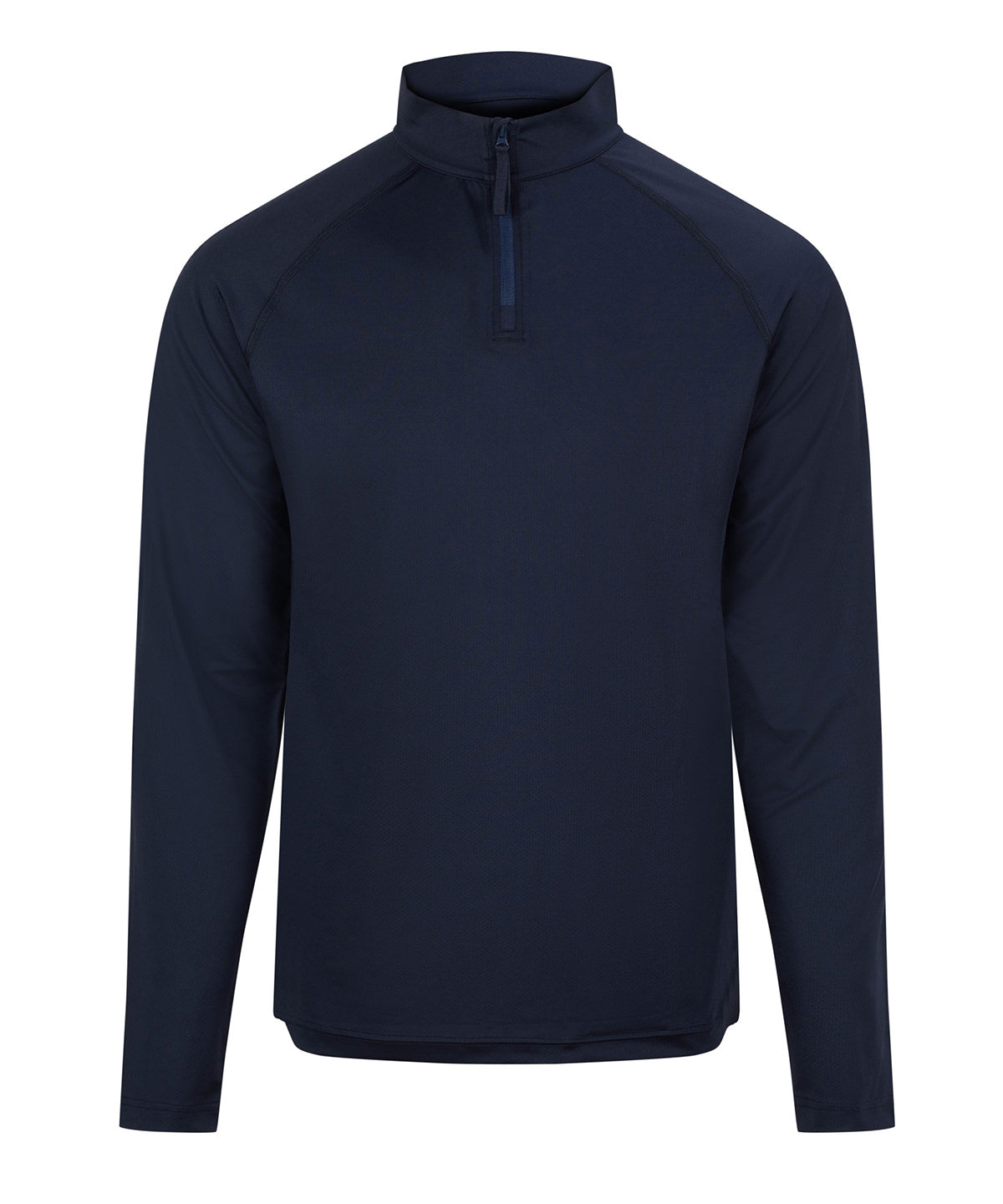 Lightweight Active 1/4-Zip in French Navy, front view