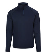 Lightweight Active 1/4-Zip in French Navy, front view