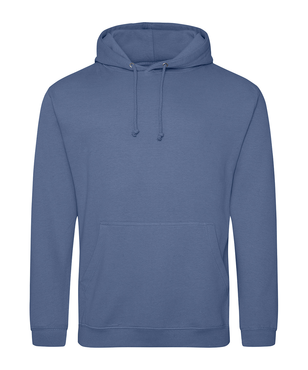 College Hoodie in Atlantic Blue, front view