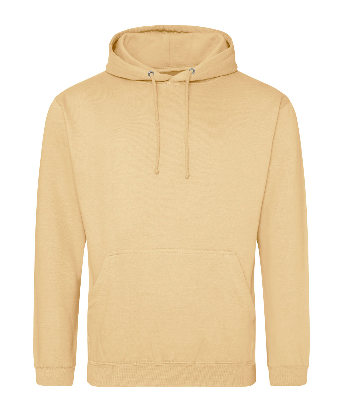 College Hoodie in Desert Sand, front view