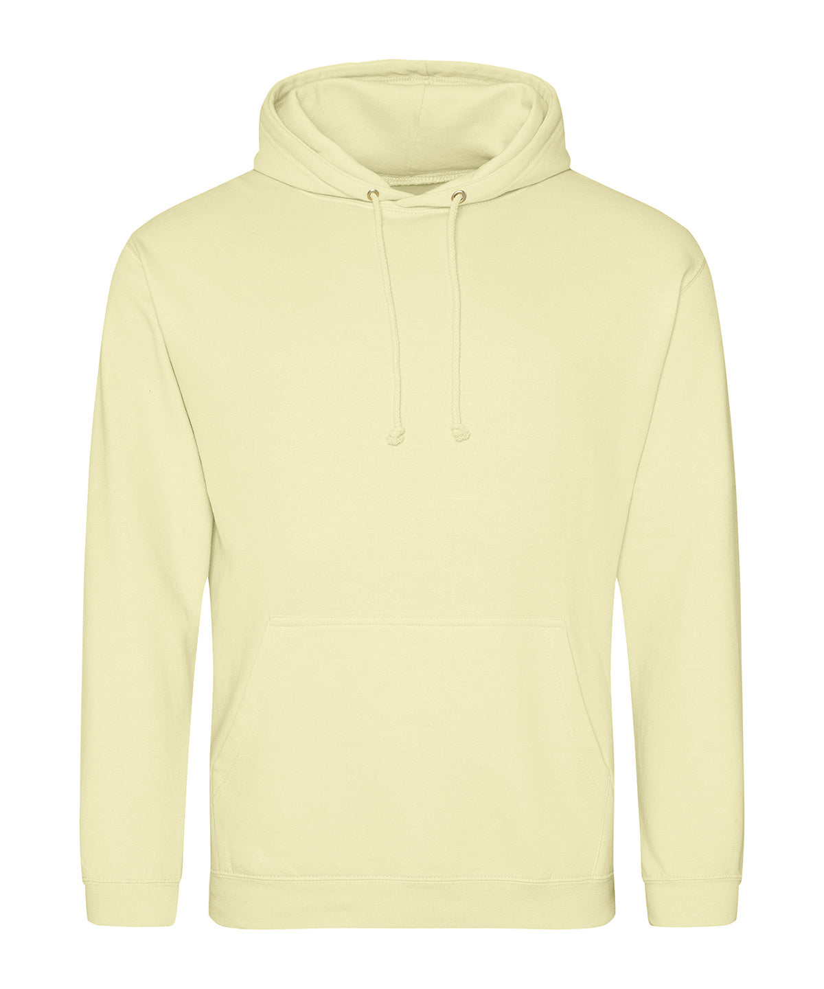 College Hoodie in Pina Colada, front view