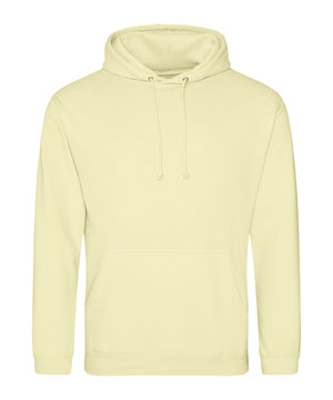 College Hoodie in Pina Colada, front view