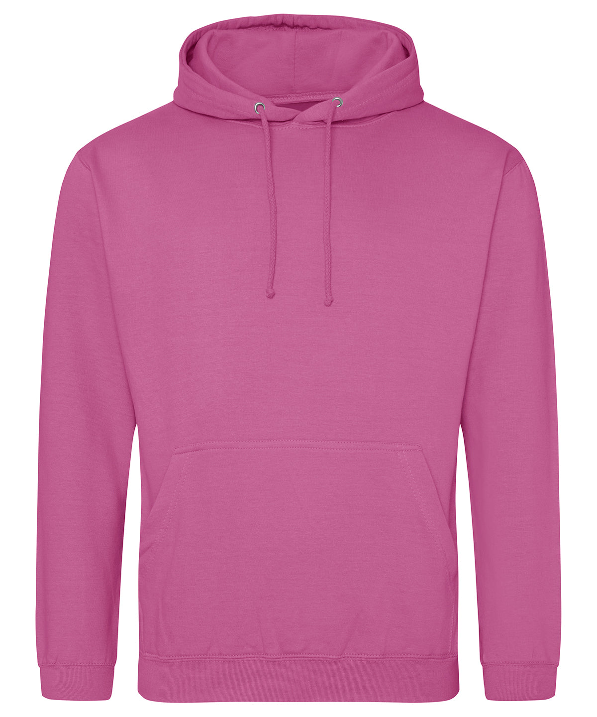 College Hoodie in Pinky Purple, front view
