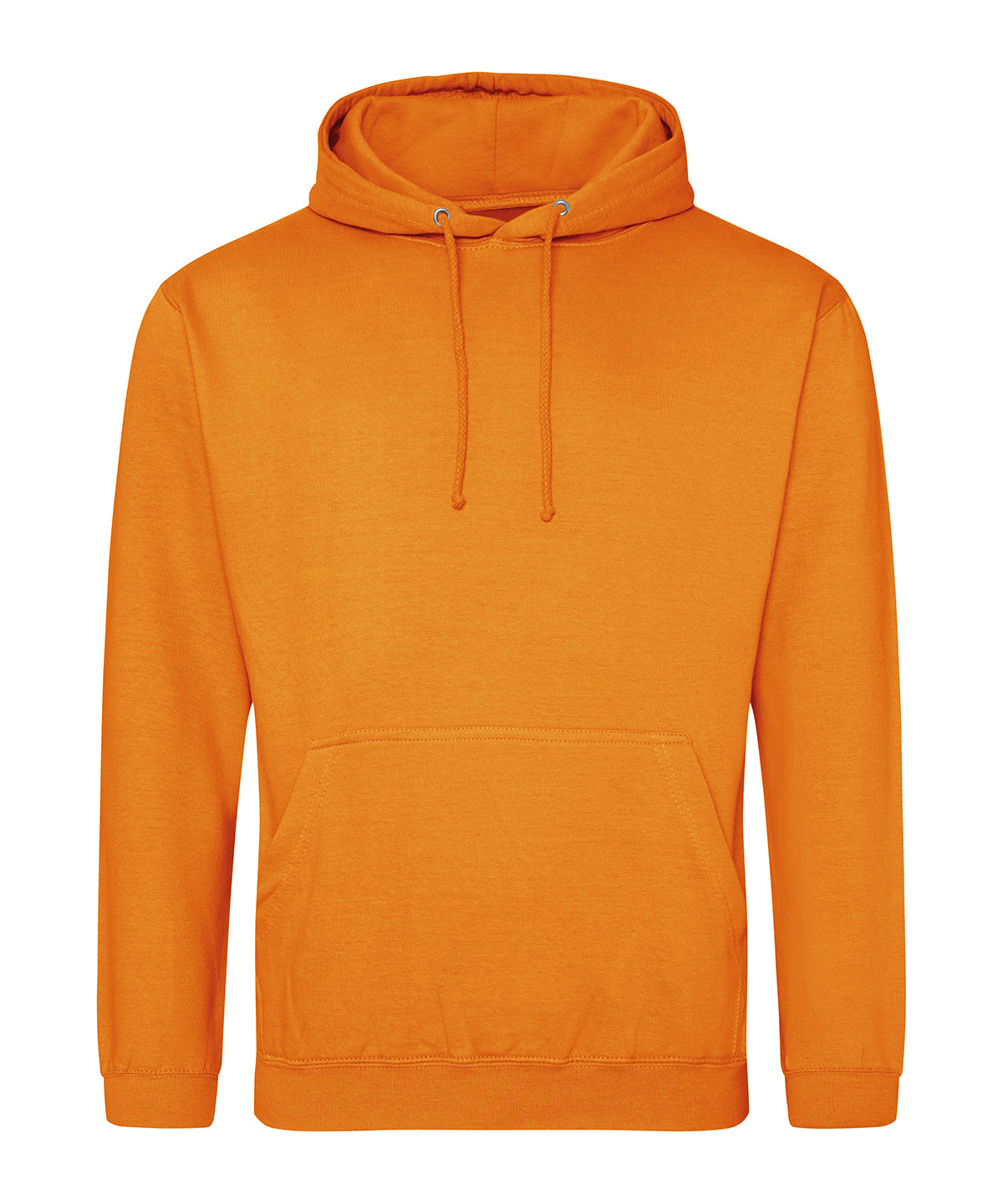 College Hoodie in Pumpkin Pie, front view