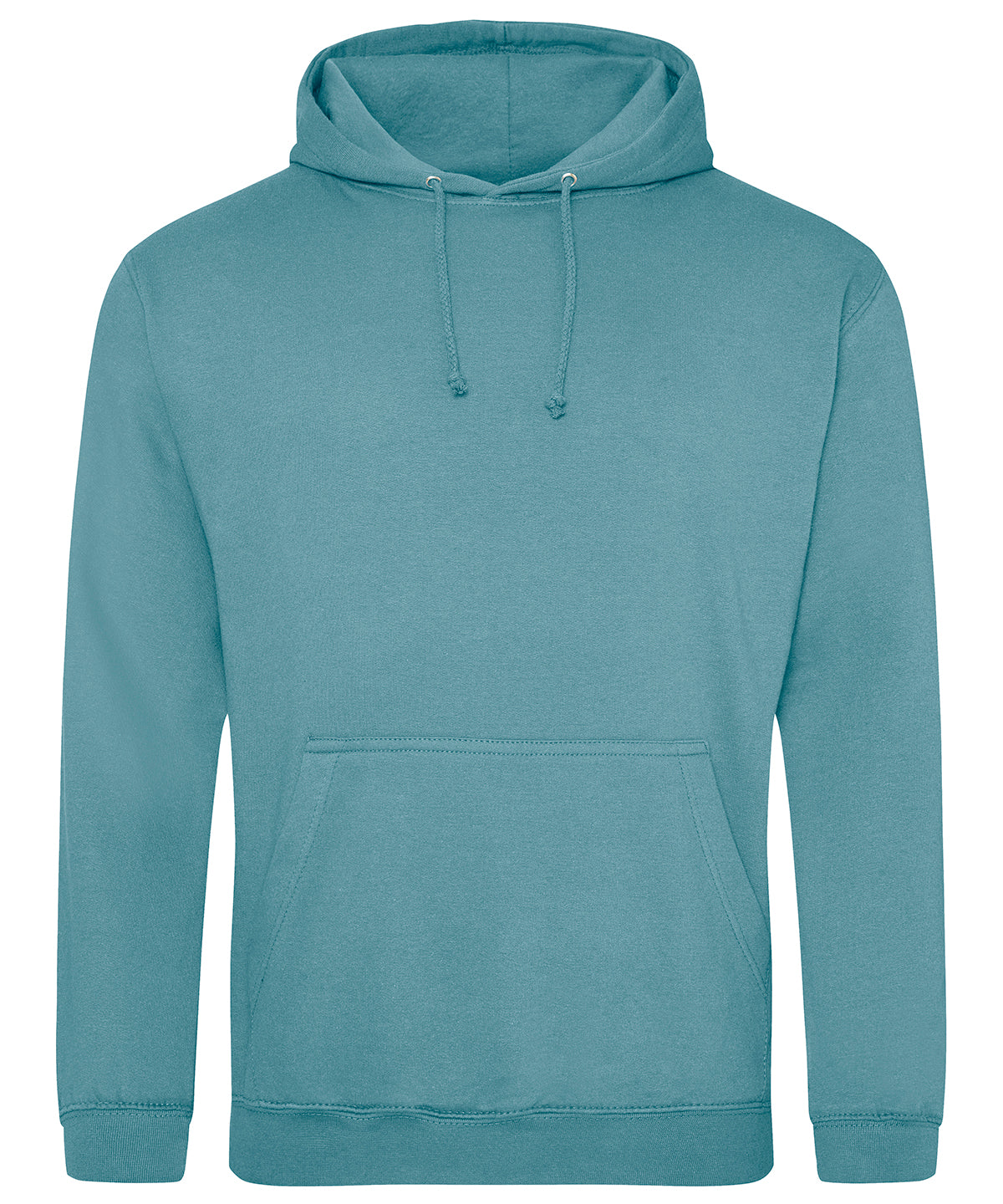 College Hoodie in Seafoam, front view