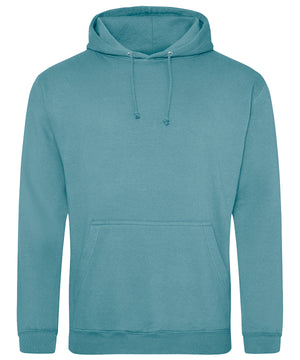 College Hoodie in Seafoam, front view