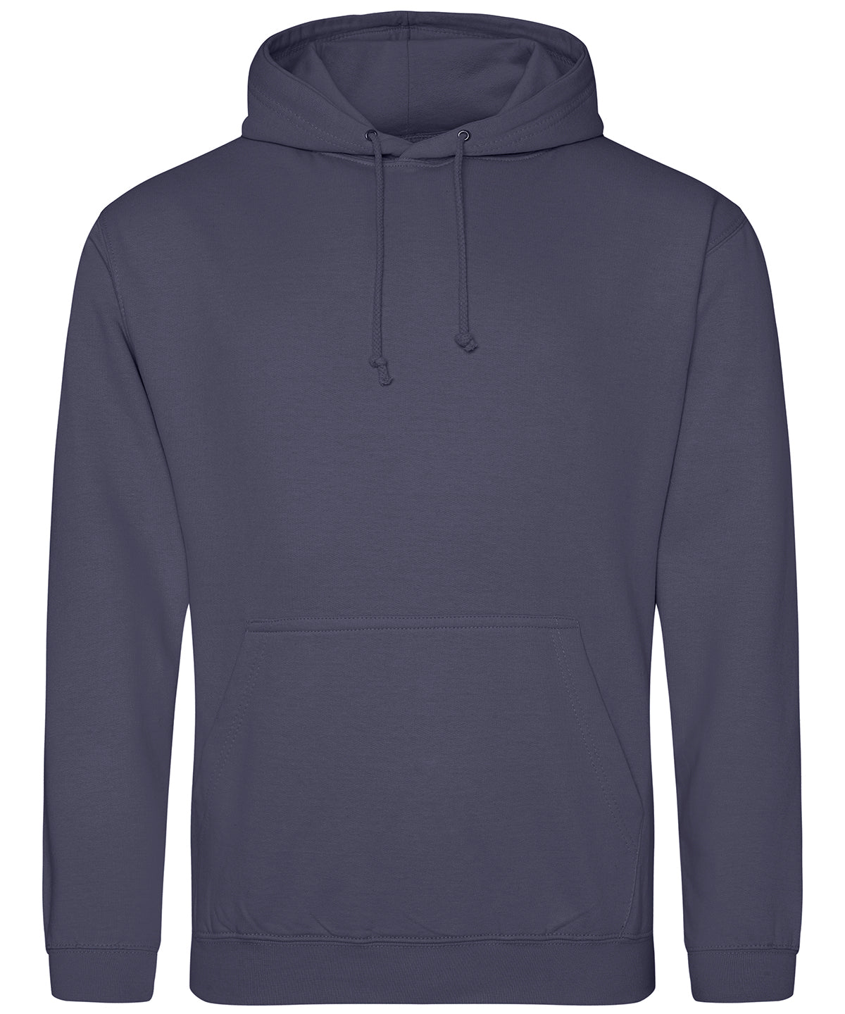 College Hoodie in Shark Grey, front view