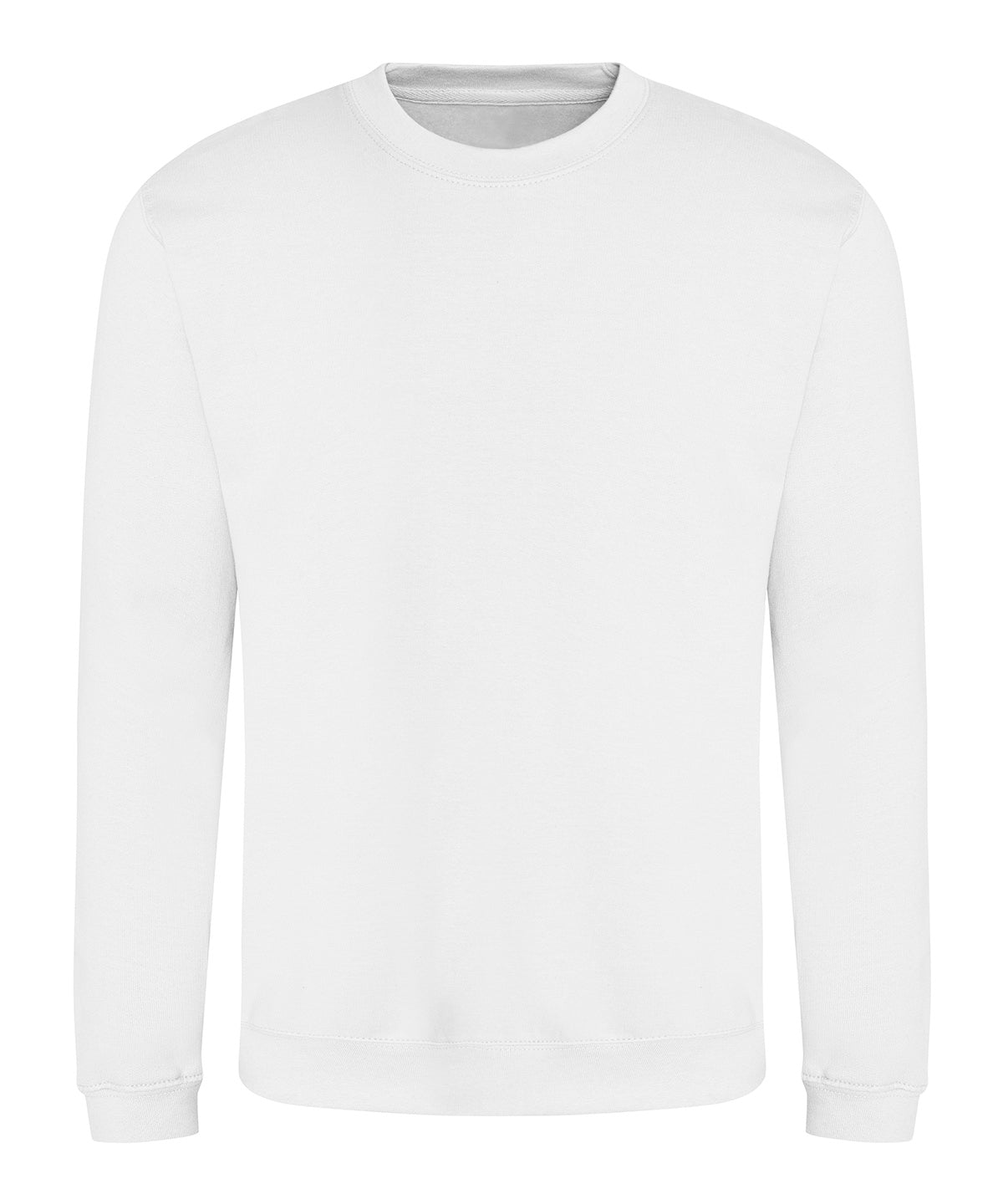 Awdis Sweatshirt in Arctic White, front view