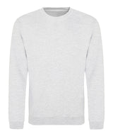 Awdis Sweatshirt in Ash, front view