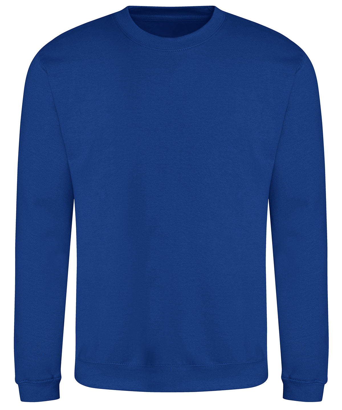 Awdis Sweatshirt in Bright Royal, front view