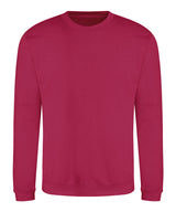 Awdis Sweatshirt in Cranberry, front view