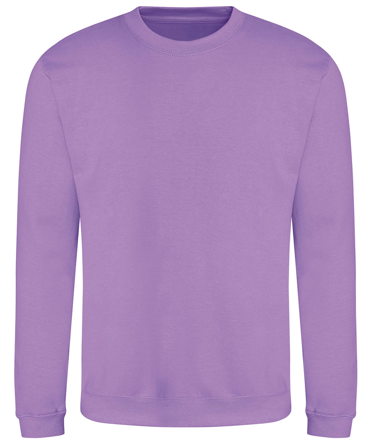 Awdis Sweatshirt in Digital Lavender, front view