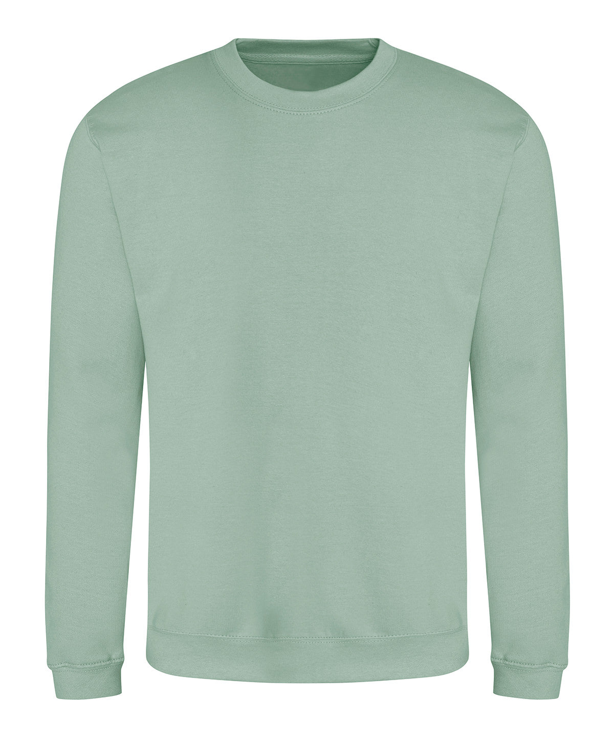 Awdis Sweatshirt in Dusty Green, front view