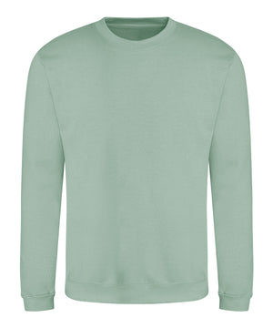 Awdis Sweatshirt in Dusty Green, front view