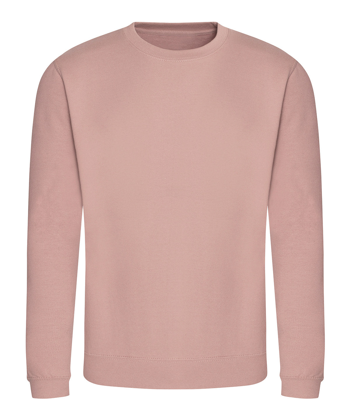Awdis Sweatshirt in Dusty Pink, front view