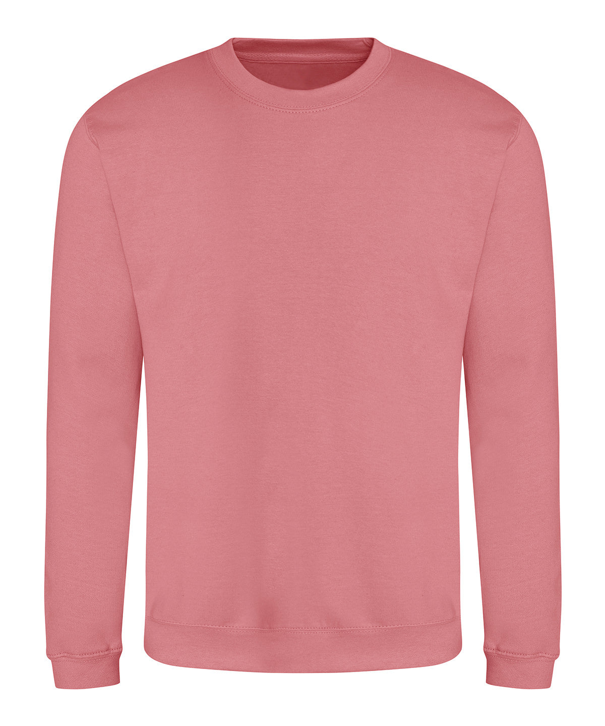 Awdis Sweatshirt in Dusty Rose, front view